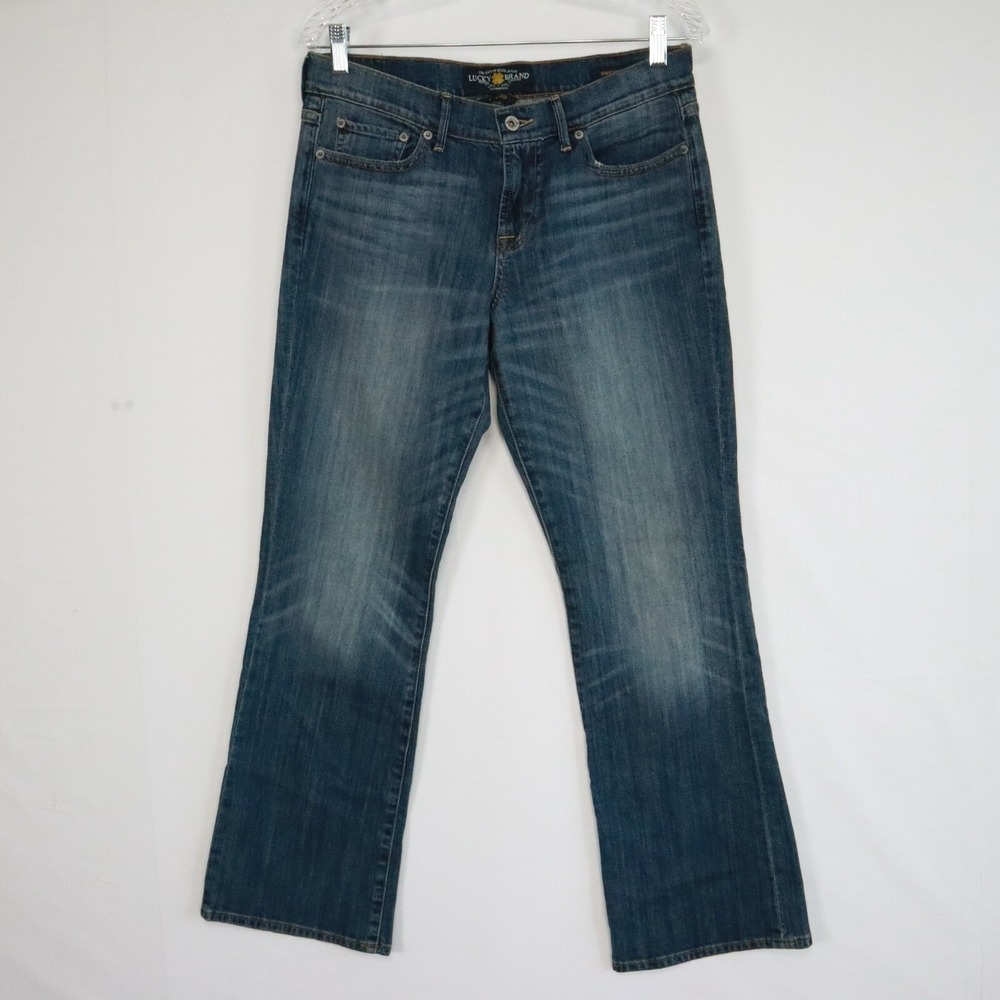 Lucky Brand‎ Jeans Womens 8/29 Sweet 'N Low Boot Cut 5-Pocket Stretch Denim Blue